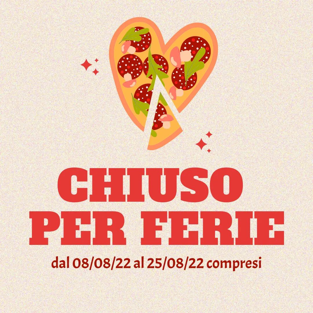 Chiusi per ferie